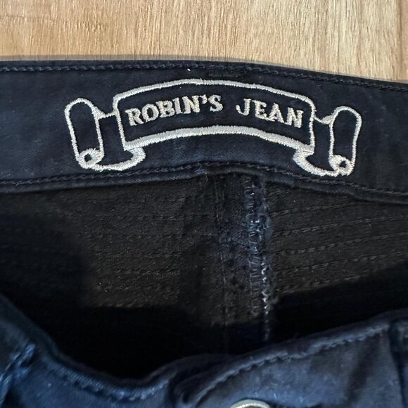Robin's Jean Women's Black Style#SP9911 Made in USA Size 25 - Picture 4 of 15